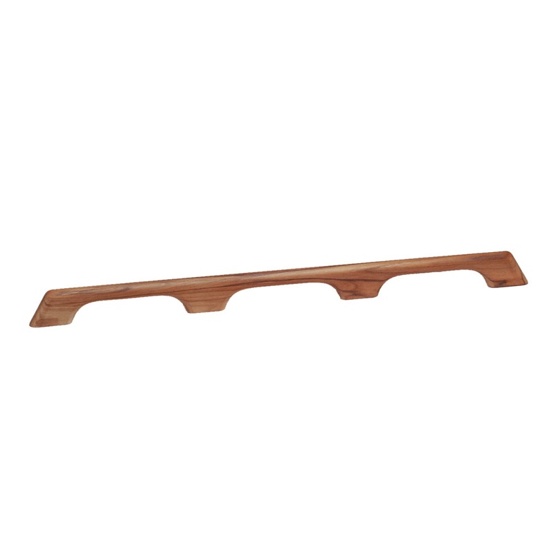 Whitecap Teak Handrail – 3 Loops – 33″L [60104]