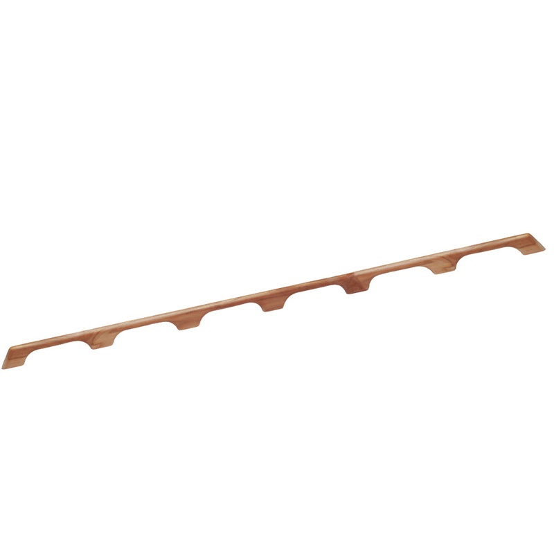 Whitecap Teak Handrail – 6 Loops – 63″L [60110]