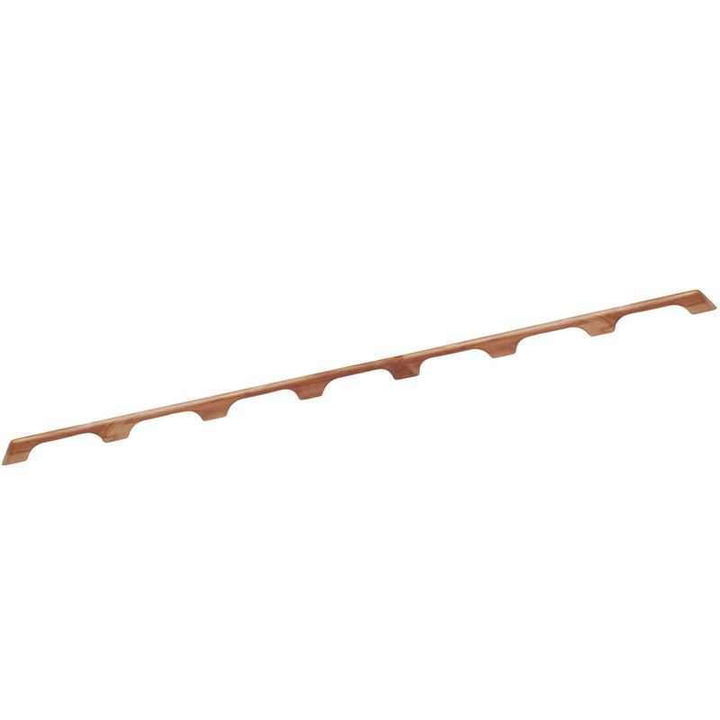 Whitecap Teak Handrail – 7 Loops – 73″L [60112]