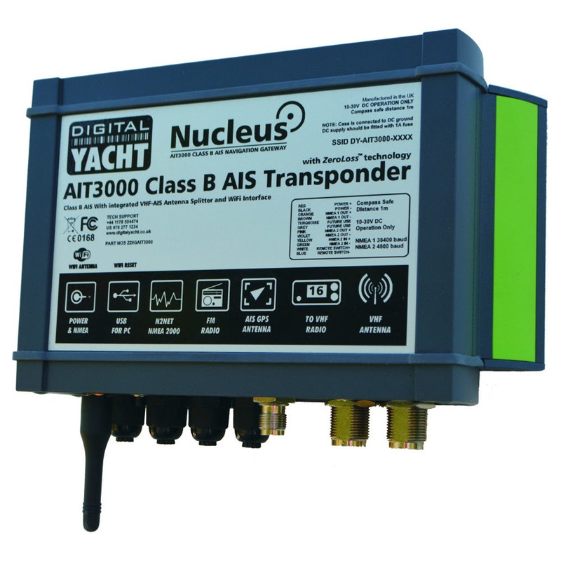Digital Yacht AIT3000 Nucleus Class B AIS Transponder [ZDIGAIT3000]