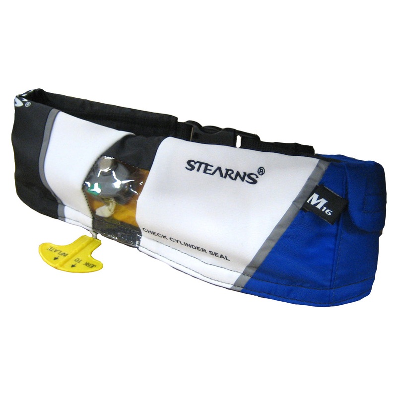Stearns 0340 Paddlesports Manual Inflatable Belt – Blue [2000007055]