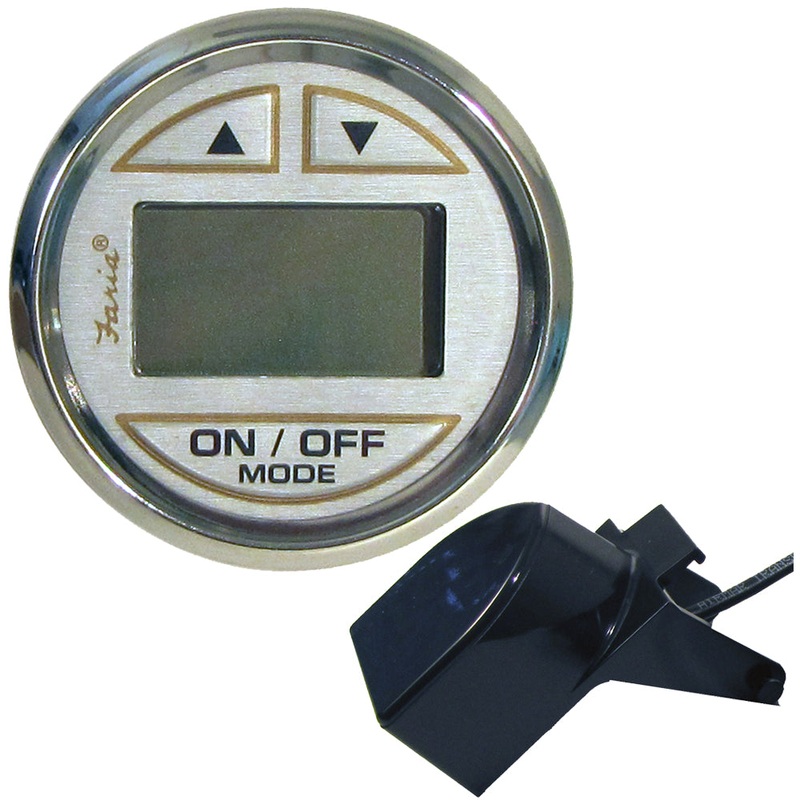 Faria Kronos 2″ Depth Sounder w/In-Hull Transducer [19151]