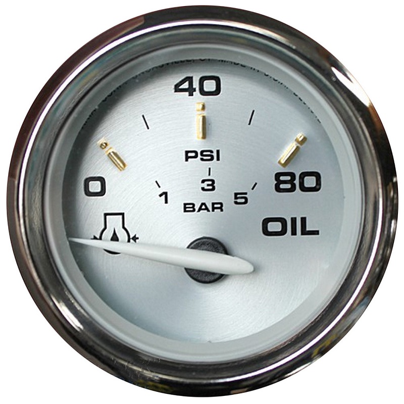 Faria Kronos 2″ Oil Pressure Gauge – 80 PSI [19002]