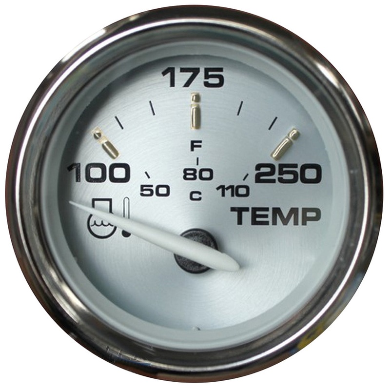 Faria Kronos 2″ Water Temperature Gauge [19003]
