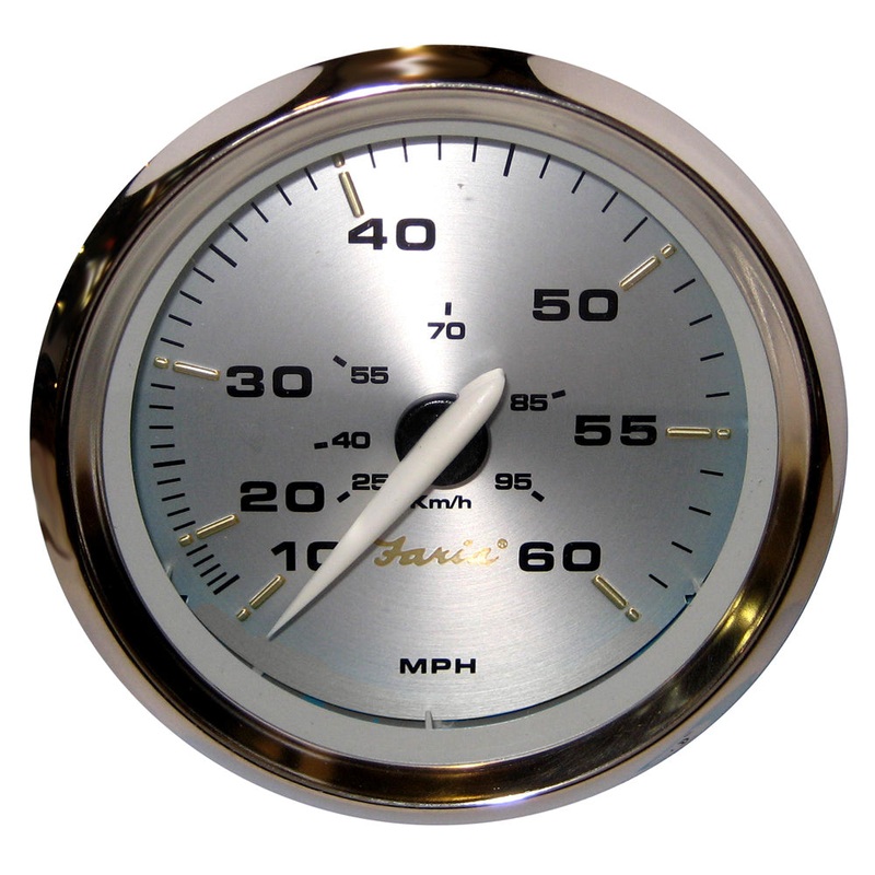 Faria Kronos 4″ Speedometer – 60MPH (Mechanical) [39009]