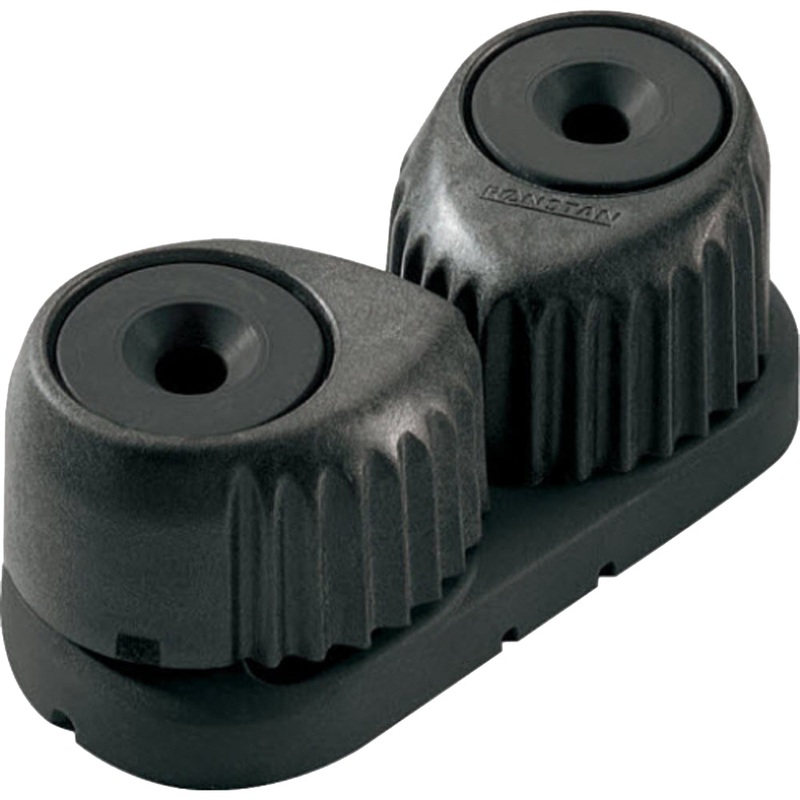Ronstan C-Cleat Cam Cleat – Medium – Black w/Black Base [RF5410]