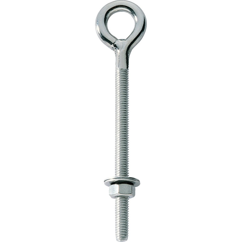 Ronstan Eye Bolt – Welded Eye – 3/8″ Thread x 5″ Long Stud [RF170]