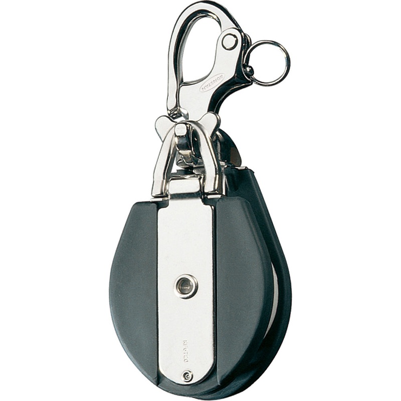 Ronstan Snatch Block Acetal Sheave – Single – 12mm (1/2″) Max. Rope Diameter [RF6720]