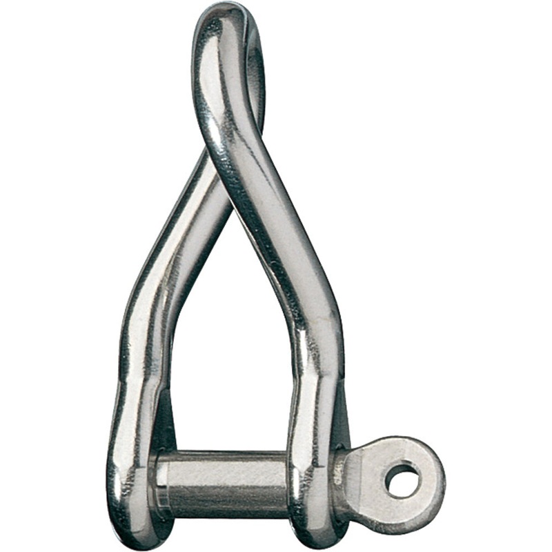 Ronstan Twisted Shackle – 3/8″ Pin – 2-1/8″L x 5/8″W [RF631]