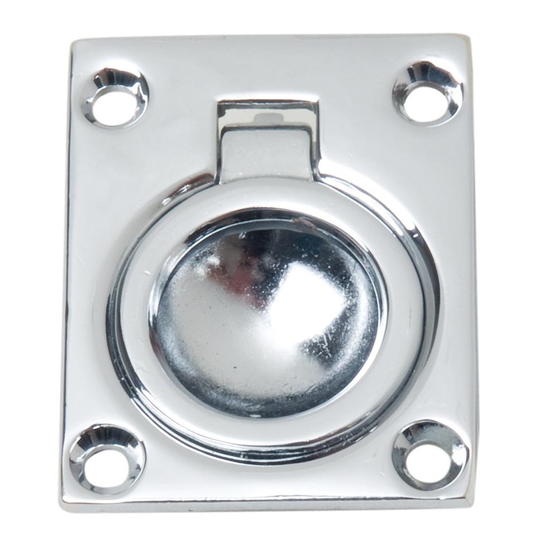 Perko Flush Ring Pull – Chrome Plated Zinc [0841DP0CHR]