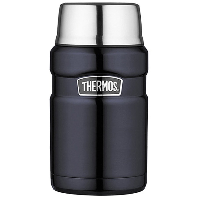 Thermos Stainless Steel King Food Jar – Blue – 24 oz. [SK3020MBTRI4]