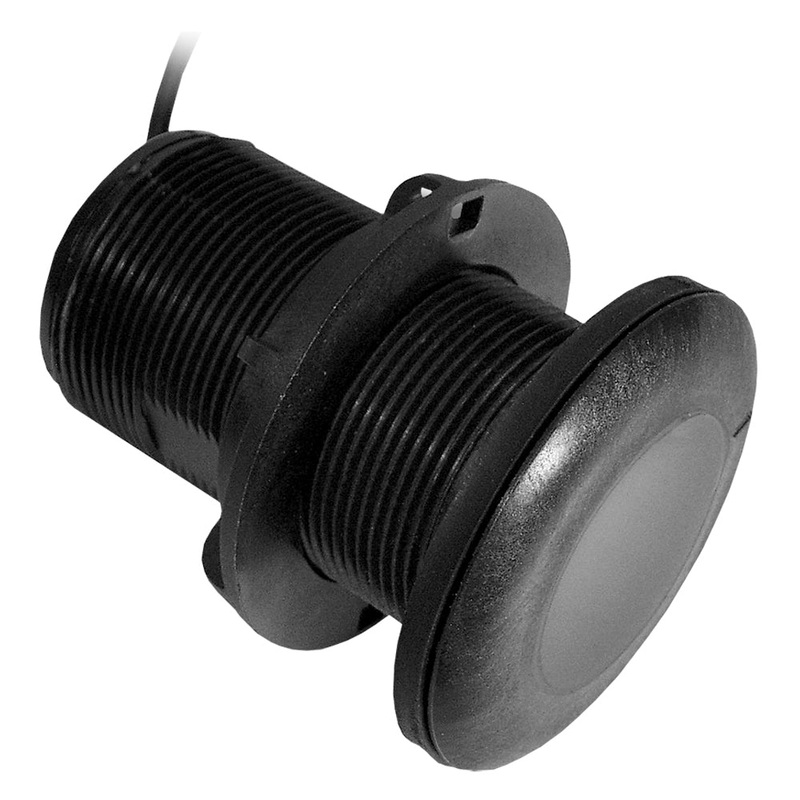 Faria Thru-Hull Transducer – 235kHz, 1-5/8″ Diameter & 26′ Cable [SN2060A]