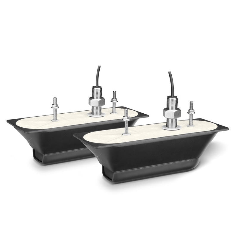 Garmin GT50M-THP SS TH Pair DownVu/SideVu 500W (CHIRP 455/800kHz) Traditio 300W (Mid CHIRP 80-160) Ducers [010-01965-11]