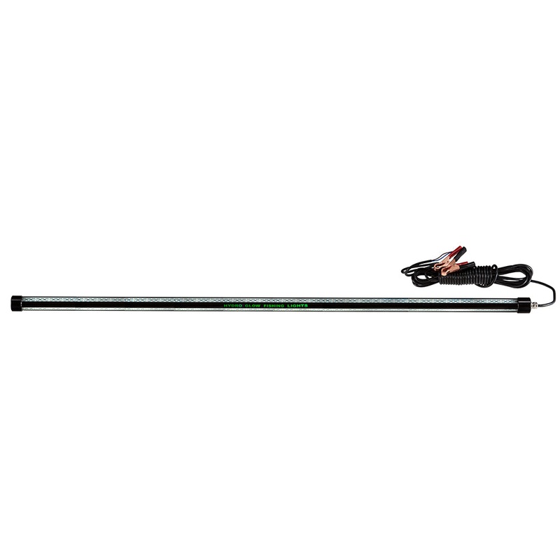 Hydro Glow HG3216G 40W/12V 48″ LED Fishing Light – Green [HG3216G]