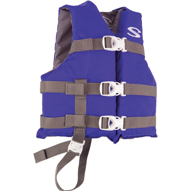 Stearns Classic Child Life Jacket – 30-50lbs – Blue/Grey [3000004471]