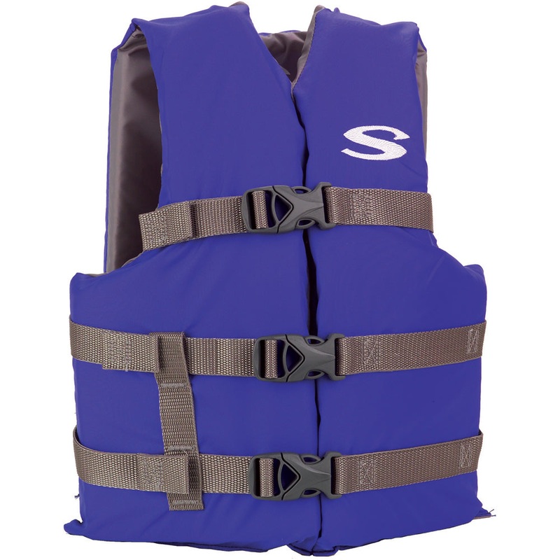 Stearns Classic Youth Life Jacket f/50-90lbs – Blue/Grey [3000004473]