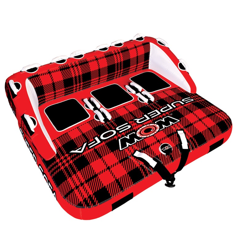 WOW Watersports Super Sofa Towable – 3 Person [21-1040]