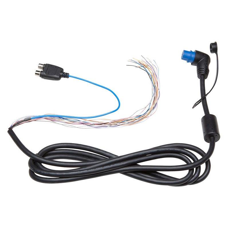 Garmin Right Angle NMEA 0183 w/Audio Cable – 7′ [010-12390-21]