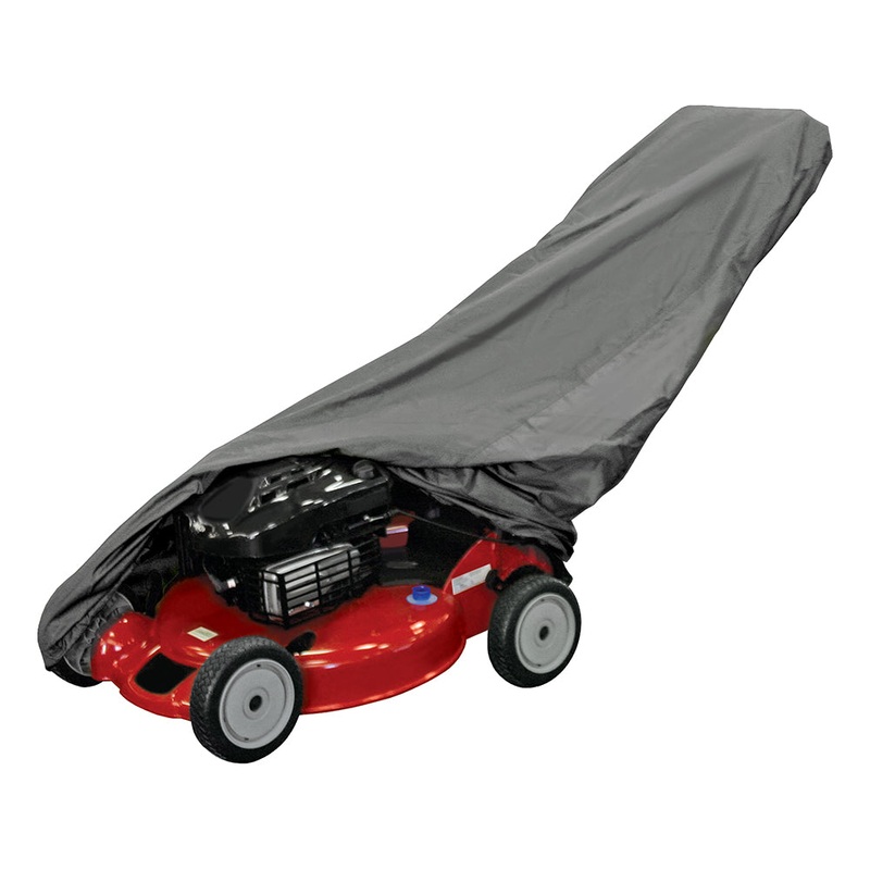 Dallas Manufacturing Co. Push Lawn Mower Cover – Black [LMCB1000S]
