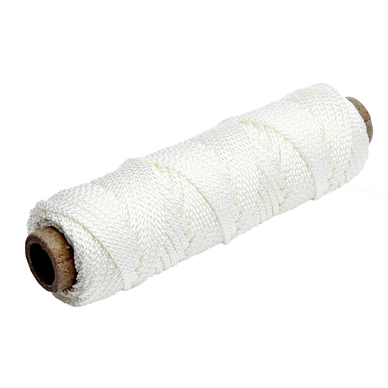 Tigress 100′ of 375lb Nylon Braid – White [88672]