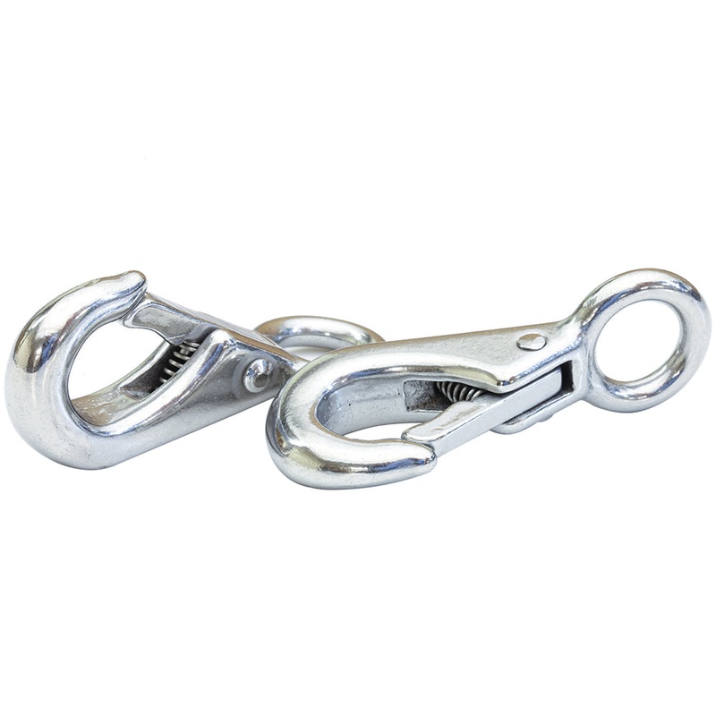 Tigress 316 Stainless Steel Snap Hooks – Pair [88664]