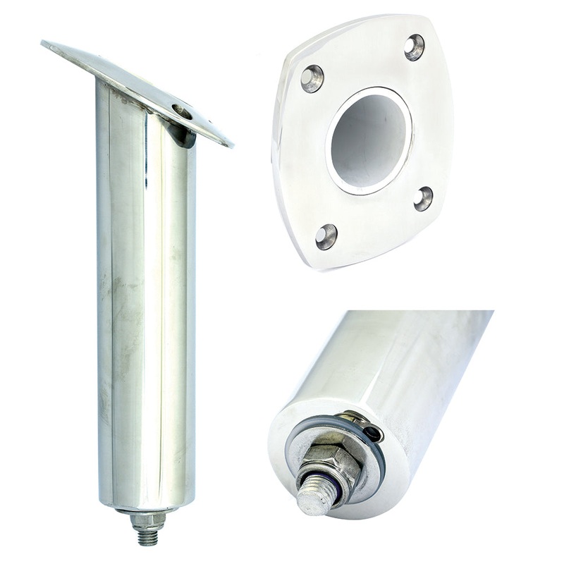 Tigress 4 Hole Extra Long Swivel Rectangular Head Rod Holder – 30 Degree – 12-1/2″ [88520XL]