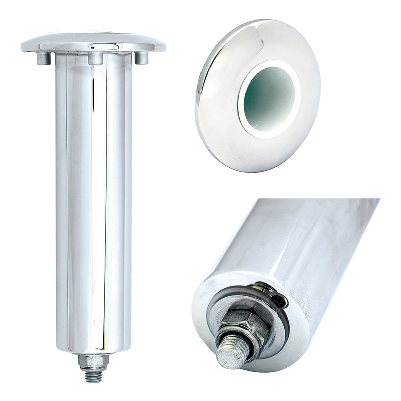 Tigress Blind Mount Round Head Swivel Base Rod Holder – 0 Degree – 9″ [77905]