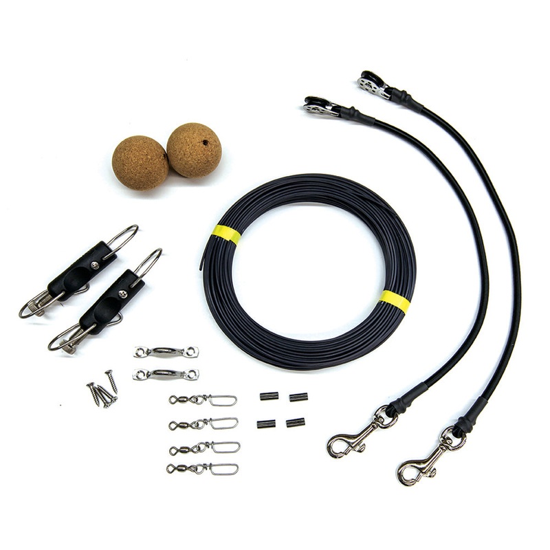 Tigress Elite Rigging Kit  – 400lb Black Mono [88603-1]