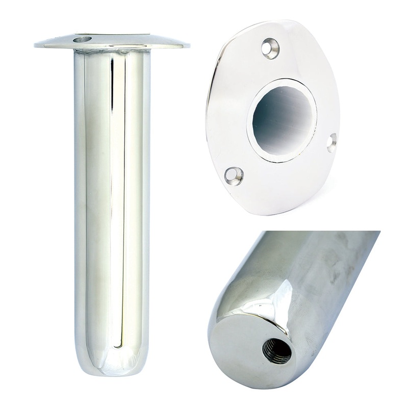 Tigress Oval Head Closed Base Rod Holder – 15 Degree – 9″ [88539]