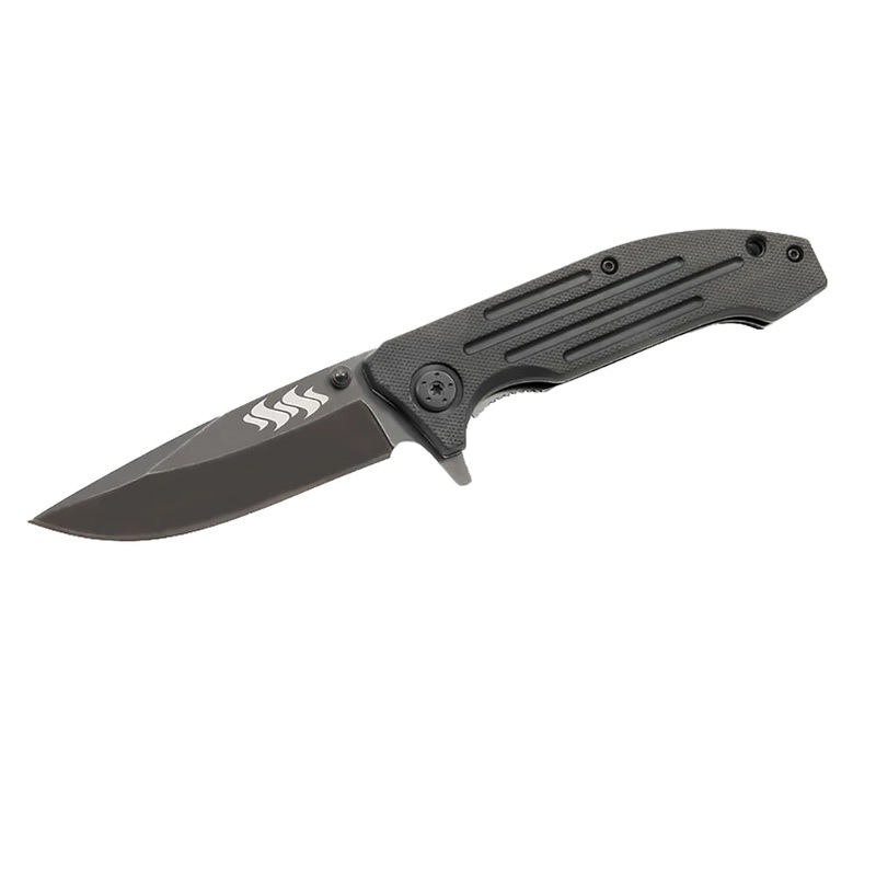 Kuuma 4.5″ Fine Edge Spring Assisted Folding Knife – Stainless Steel [51910]