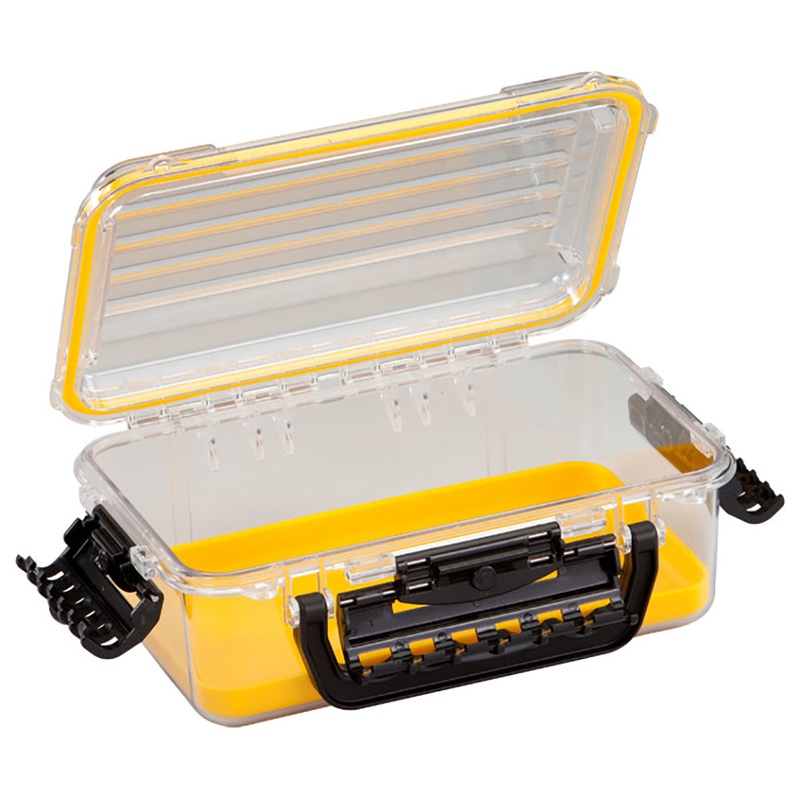Plano Waterproof Polycarbonate Storage Box – 3600 Size – Yellow/Clear [146000]