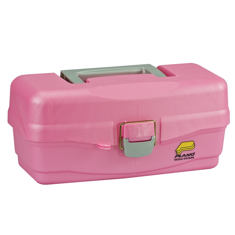 Plano Youth Tackle Box w/Lift Out Tray – Pink [500089]