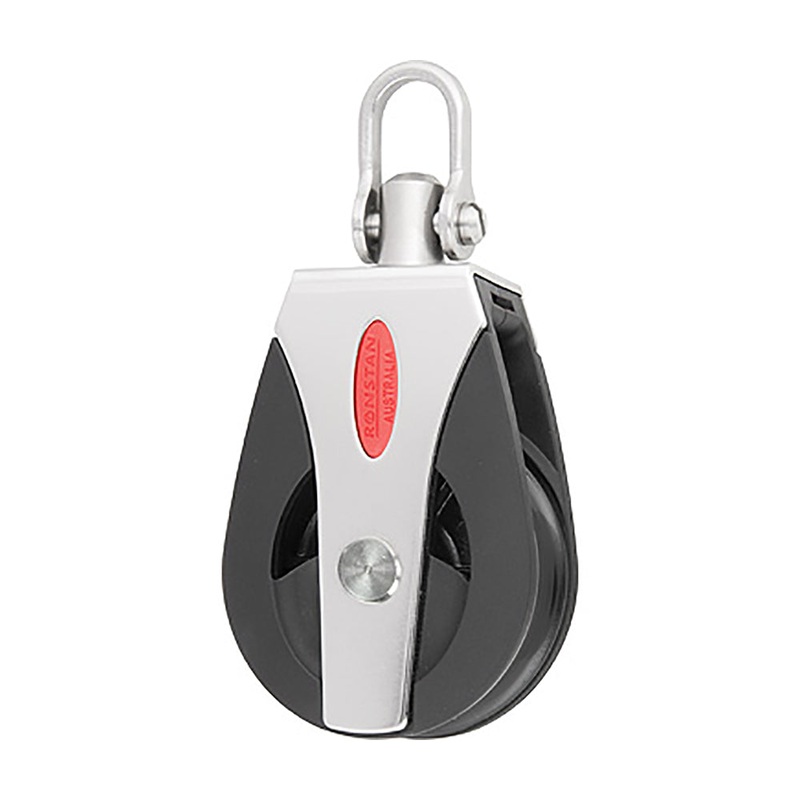 Ronstan Series 60 All Purpose Single Block Swivel Shackle Head – Non-Locking [RF66100]