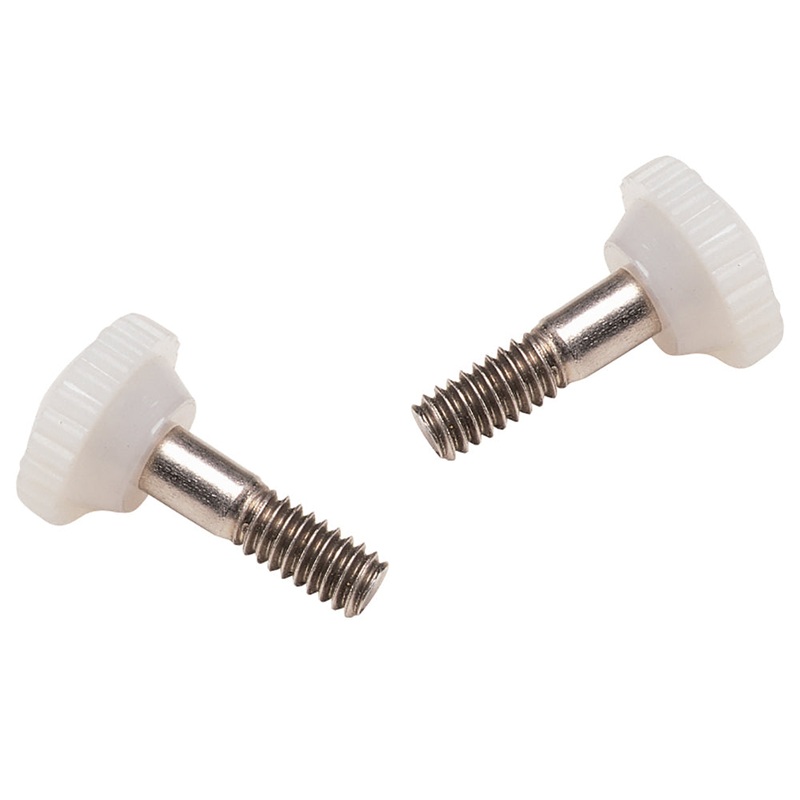 Taylor Made Bimini Hinge Thumb Screws White – Pair [11737]