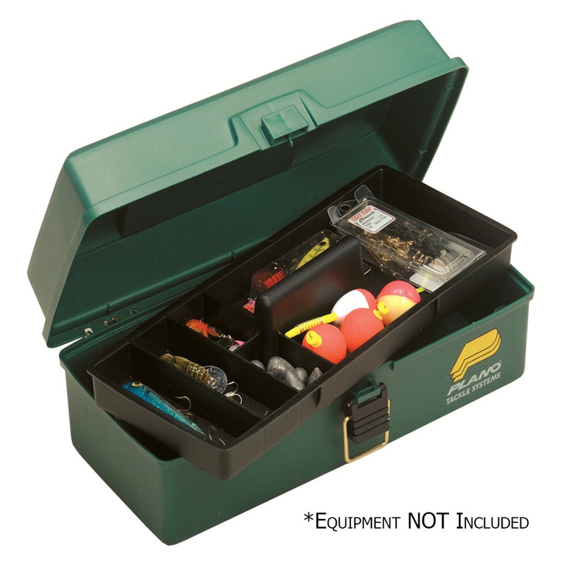 Plano One-Tray Tackle Box – Green [100103]