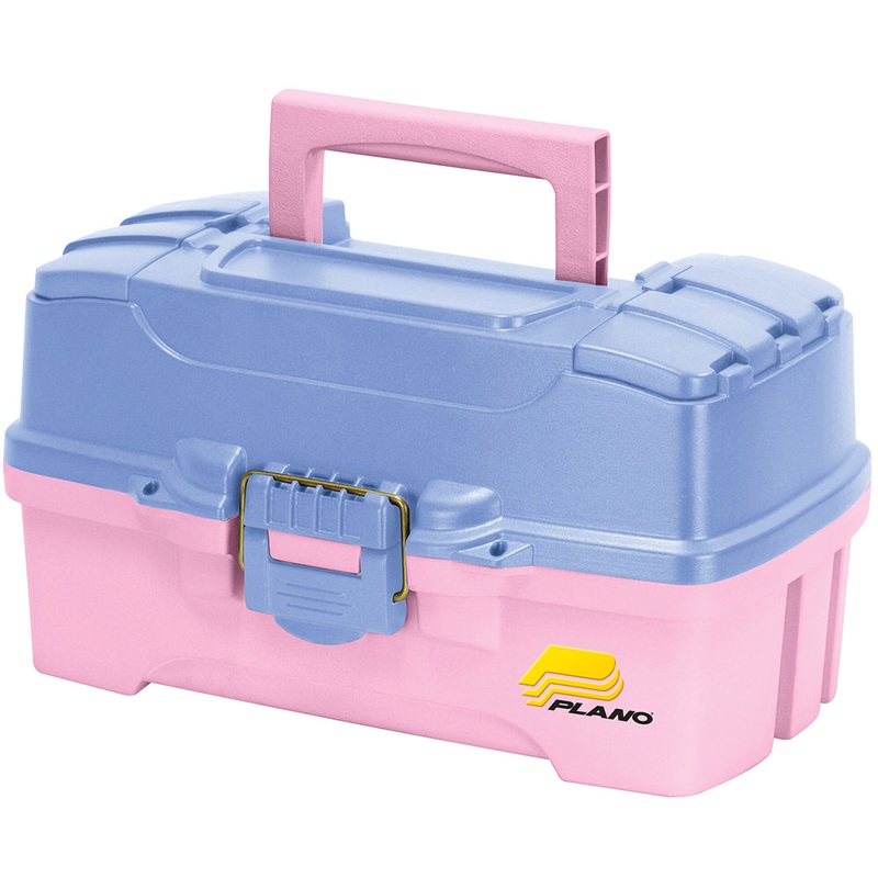 Plano Two-Tray Tackle Box w/Duel Top Access – Periwinkle/Pink [620292]