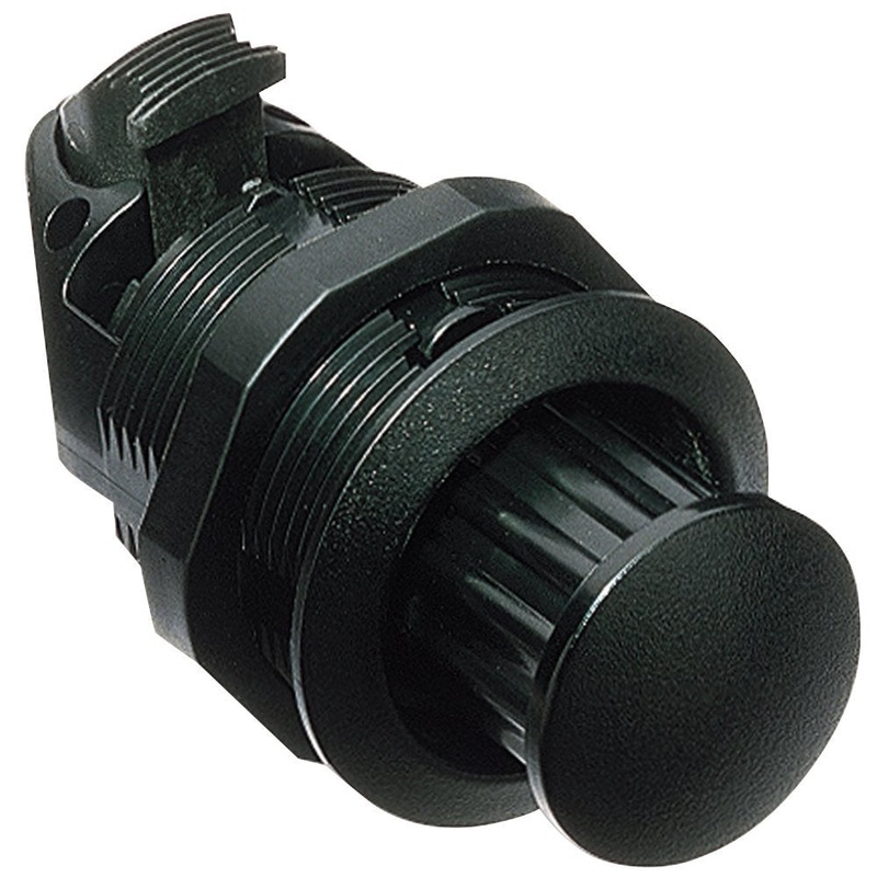 Southco Pop-Out Knob Latch w/Fixed Grip Threaded Body – Black Plastic [M1-2A-13-5]