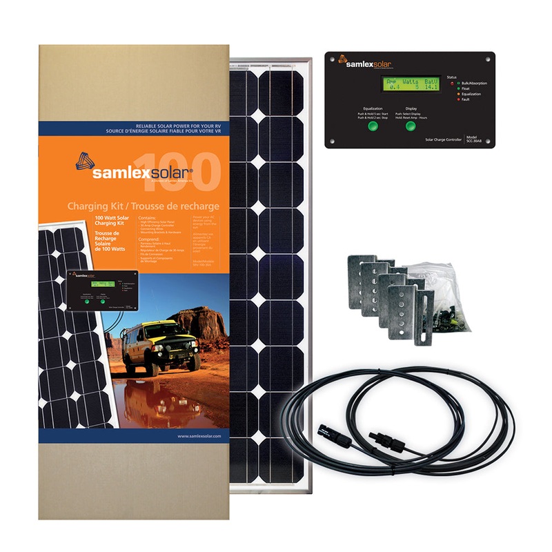 Samlex Solar Charging Kit – 100W – 30A [SRV-100-30A]