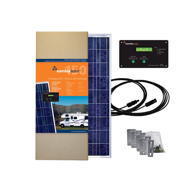 Samlex Solar Charging Kit – 150W – 30A [SRV-150-30A]