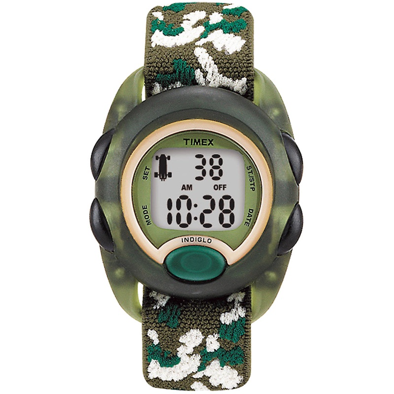 Timex Kids Digital Nylon Strap Watch – Camoflauge [T71912XY]