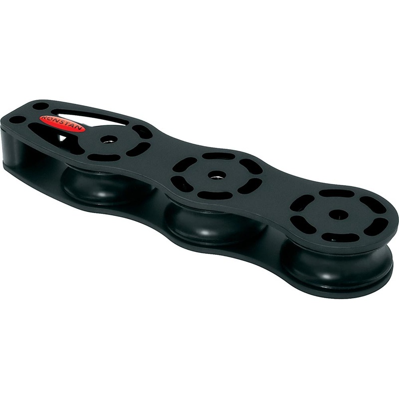 Ronstan Series 40 All Purpose Deck Organizer – 3 Sheave [RF41831]