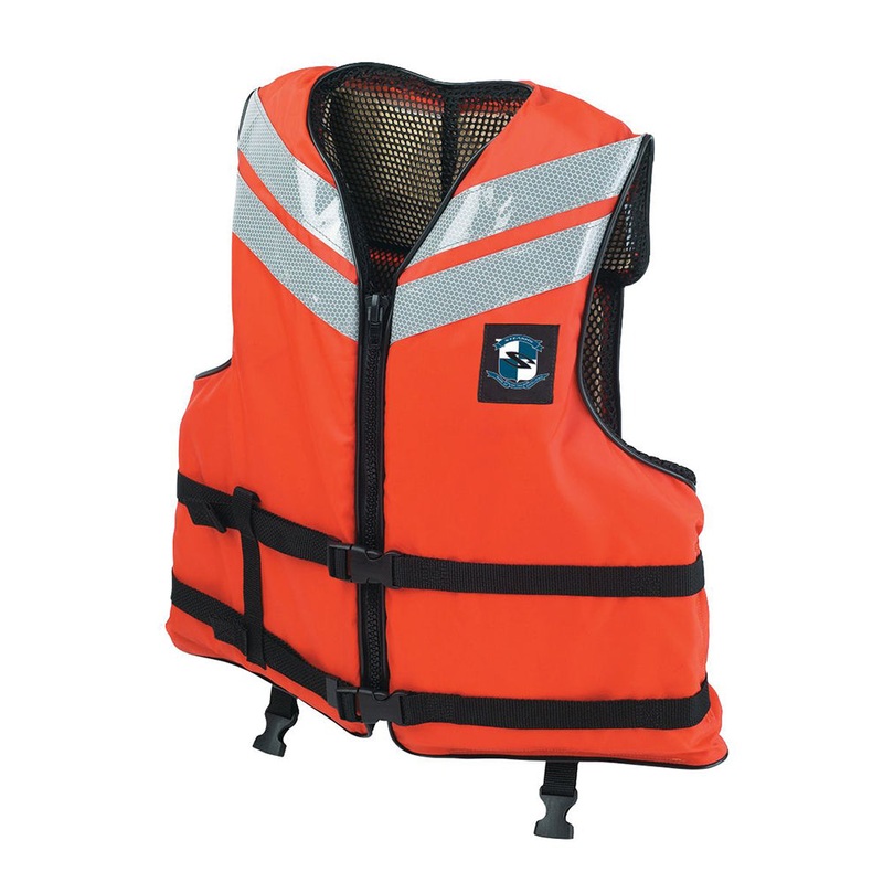 Stearns Work Boat Flotation Vest – XX-Large [I460ORG-06-000F]