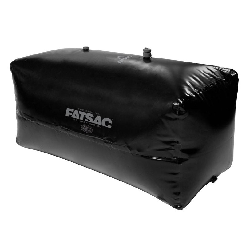 FATSAC Jumbo V-Drive Wakesurf Fat Sac Ballast Bag – 1100lbs – Black [W719-BLACK]