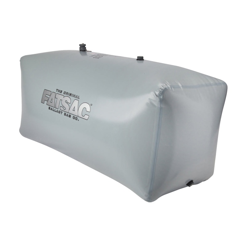 FATSAC Jumbo V-Drive Wakesurf Fat Sac Ballast Bag – 1100lbs – Gray [W719-GRAY]