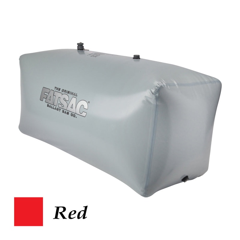 FATSAC Jumbo V-Drive Wakesurf Fat Sac Ballast Bag – 1100lbs – Red [W719-RED]
