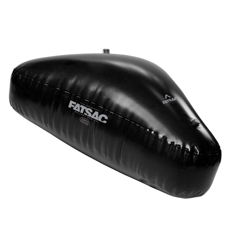 FATSAC Open Bow Triangle Fat Sac Ballast Bag – 650lbs – Black [W706-BLACK]