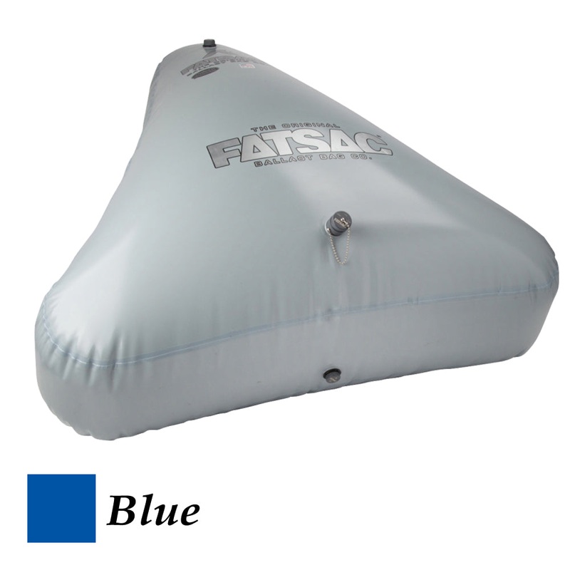 FATSAC Open Bow Triangle Fat Sac Ballast Bag – 650lbs – Blue [W706-BLUE]