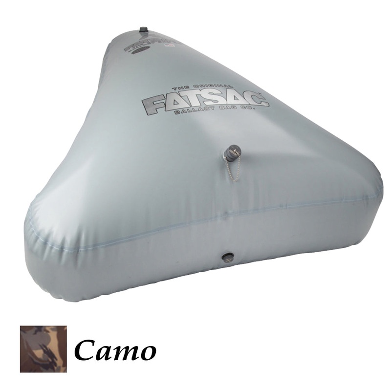 FATSAC Open Bow Triangle Fat Sac Ballast Bag – 650lbs – Camo [W706-CAMO]