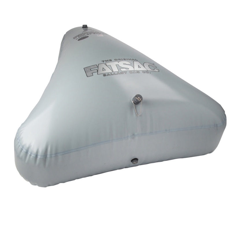 FATSAC Open Bow Triangle Fat Sac Ballast Bag – 650lbs – Gray [W706-GRAY]