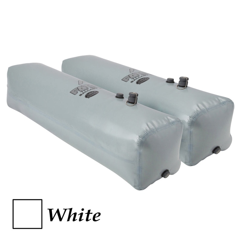 FATSAC Side Sac Ballast Bag – Pair – 260lbs Each – White [W703-WHITE]